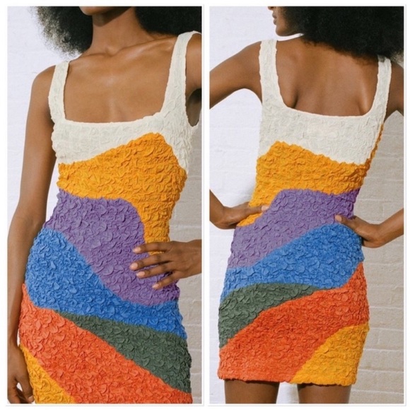 EUC Mara Hoffman Womens Laura Dress Print XL - Picture 3 of 10